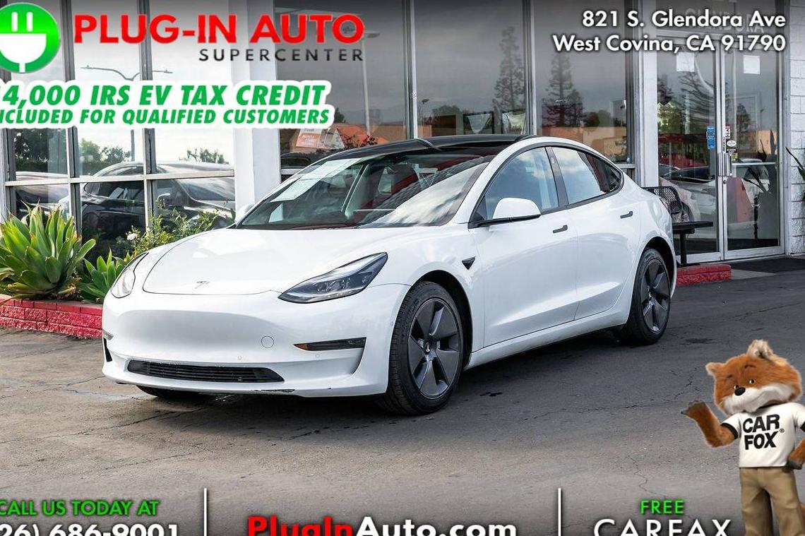 TESLA MODEL 3 2022 5YJ3E1EAXNF125392 image